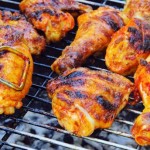 Grilled BBQ chicken