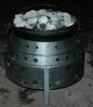 Dutch Oven Peach Cobbler