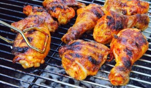 Grilled BBQ chicken